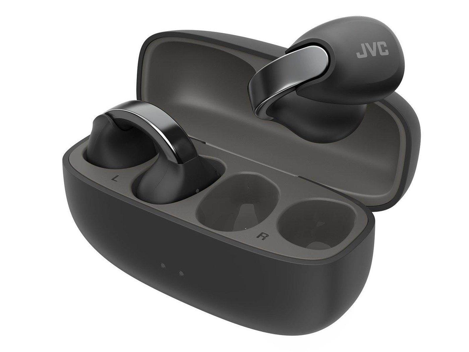 JVC Open Ear Nearphone True Wireless Headphones - Black