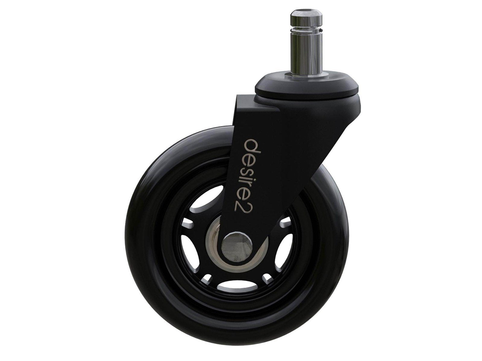 Desire2 Swivel Castor Wheels Universal Chairs 22mm 5-pack