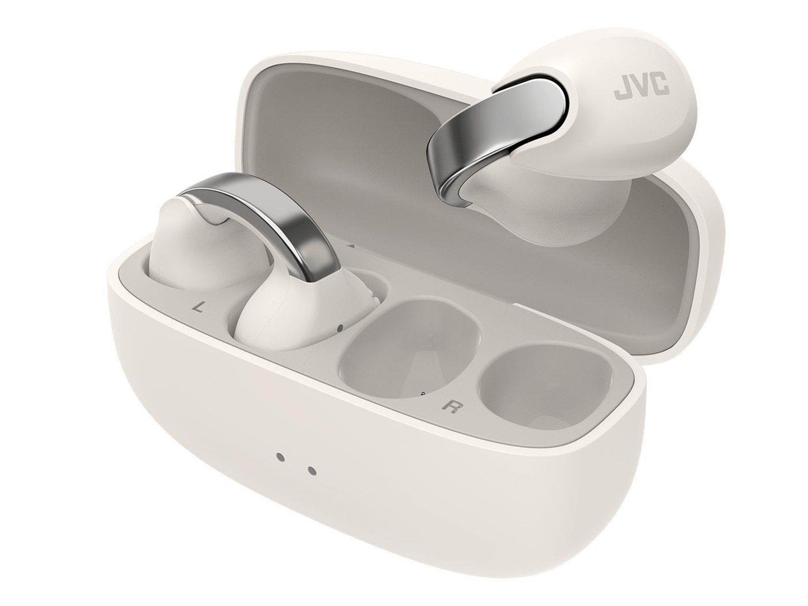 JVC Open Ear Nearphone True Wireless Headphones - White