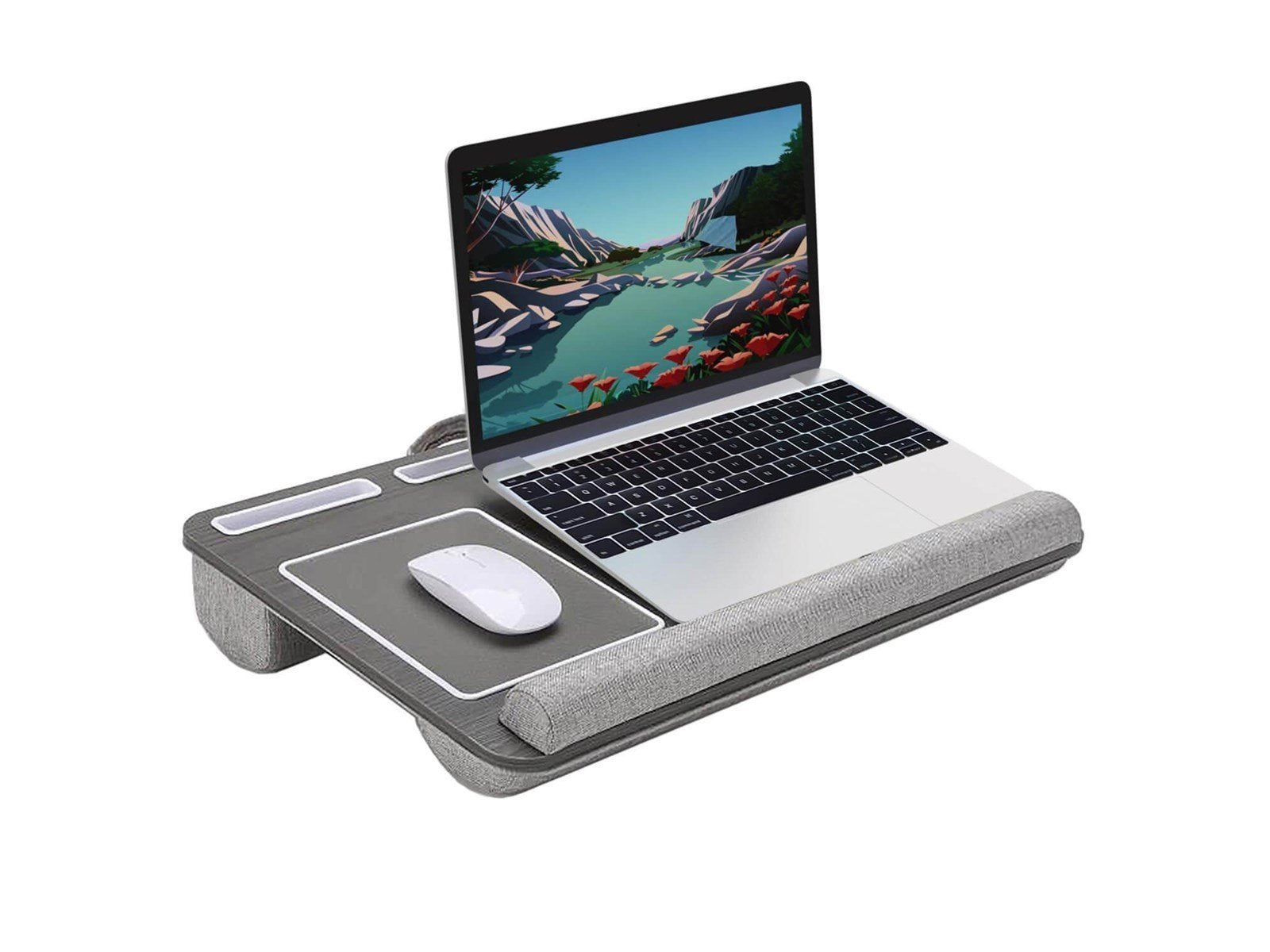 Desire2 Computer Pillow Supreme Left-Handed Gray