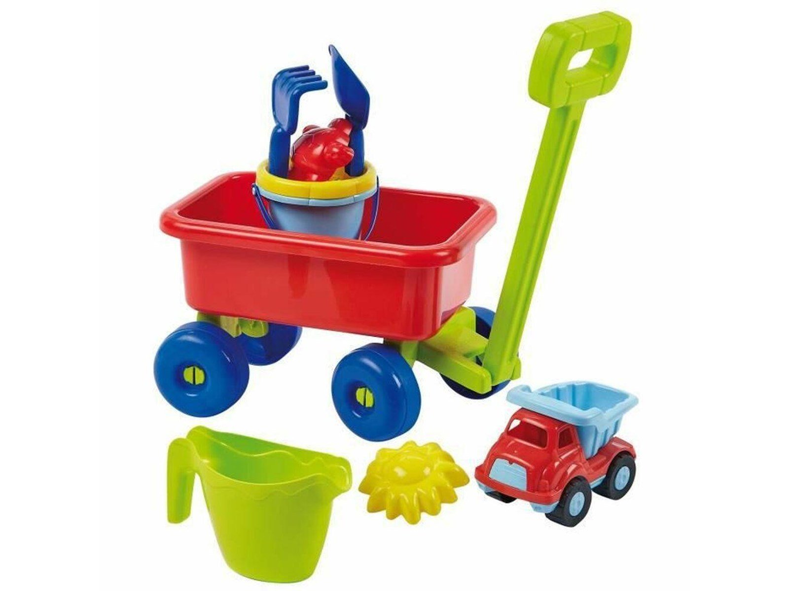 Ecoiffier Beach Cart with Beach Set