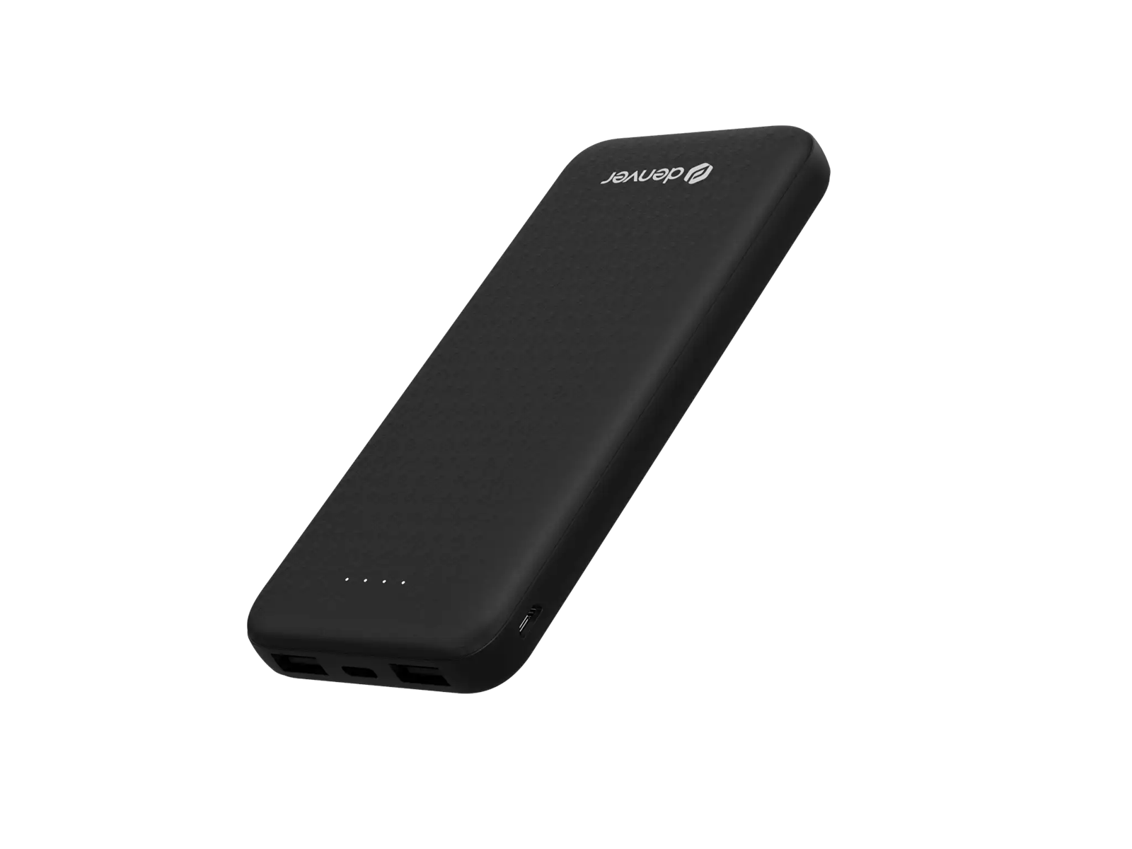 DENVER PBS-10010B BLACK - Powerbank 10000mAh with USB-A output Powerbank (Akku) - schwarz - 10000 mAh