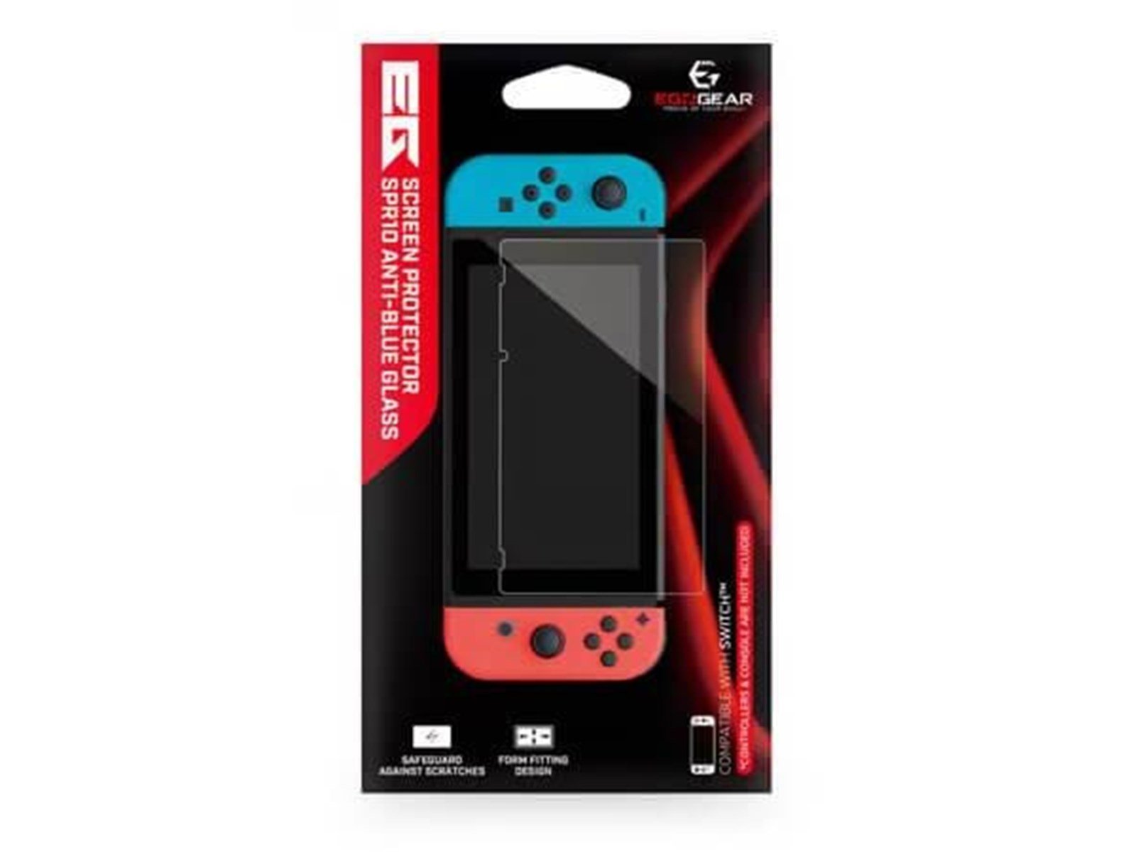 EgoGear Screen Protector SPR10 Anti-Blue Glass for NSW - Miscellaneous Displayschutzfolie - Nintendo Switch
