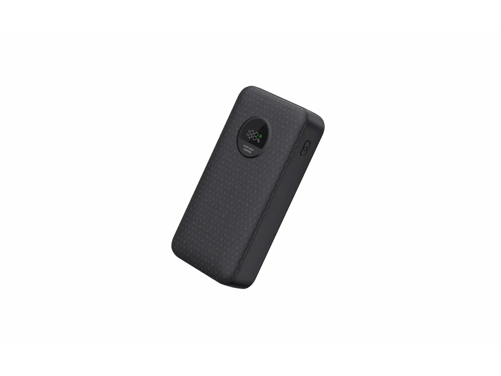 DENVER PQC-20065 - Fast charge Powerbank 20000mAh - Black Powerbank (Akku) - schwarz - 20000 mAh