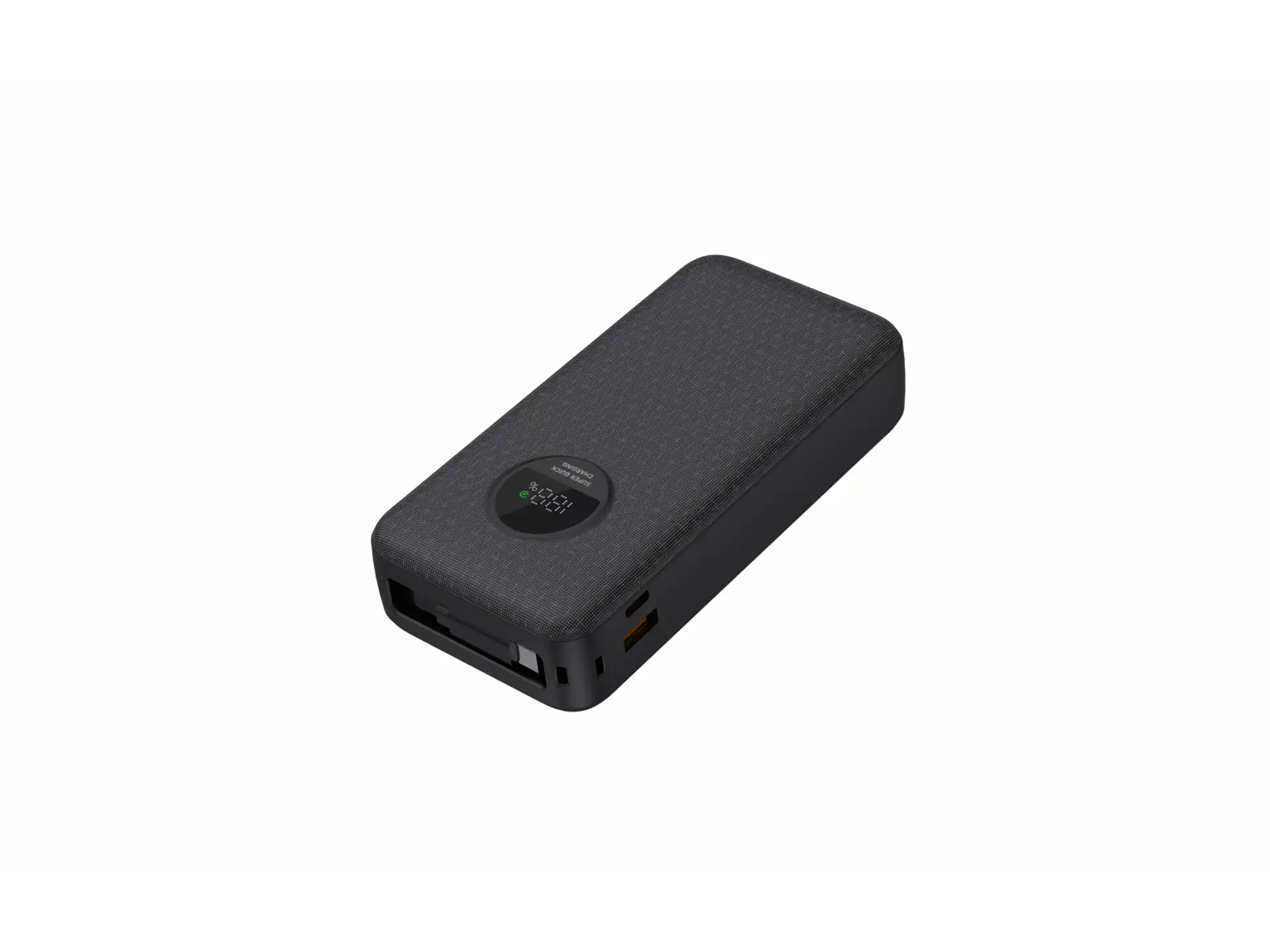DENVER PQC-20065 - Fast charge Powerbank 20000mAh - Black Powerbank (Akku) - schwarz - 20000 mAh