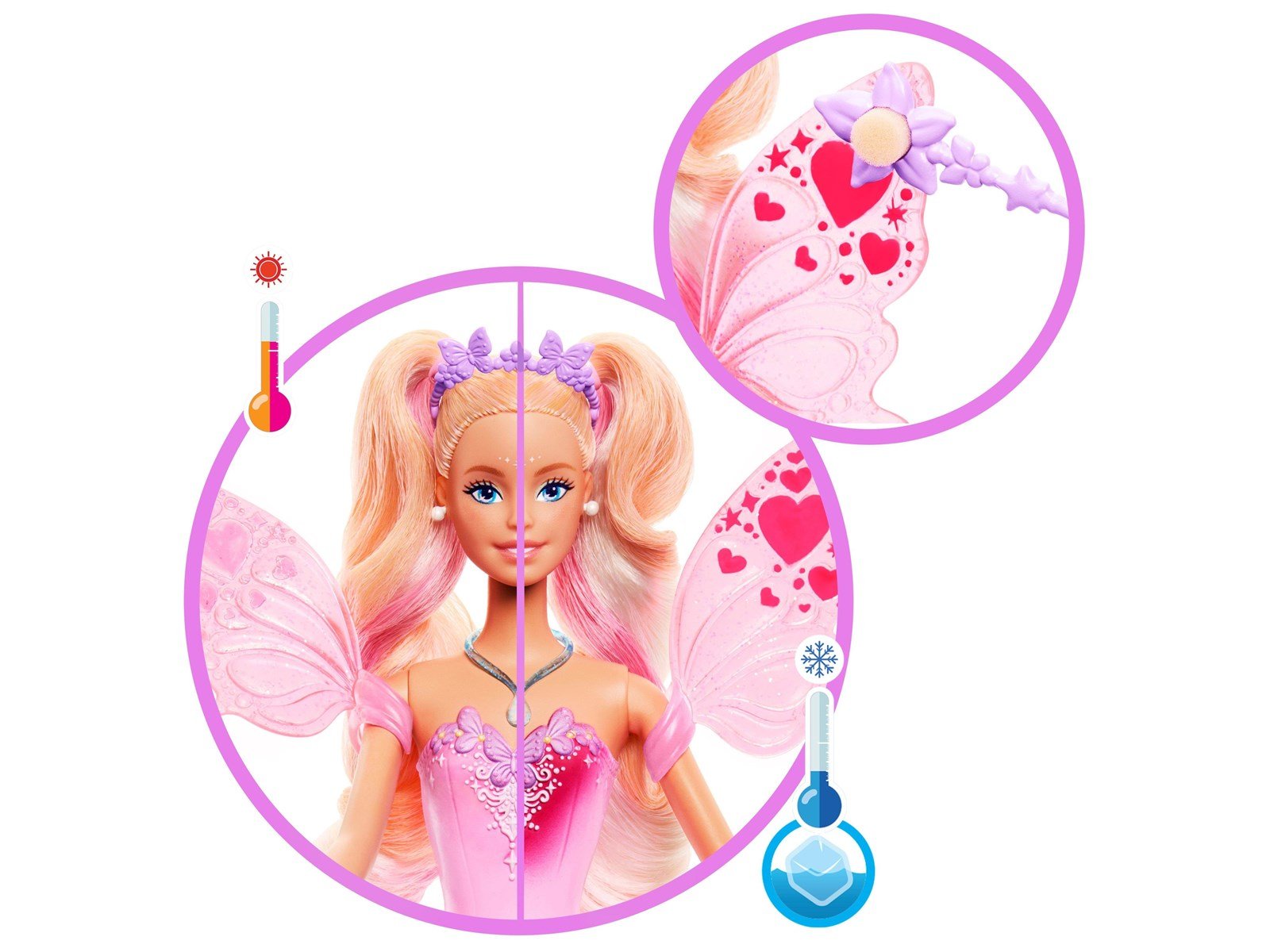 Barbie Colour Change Fairy Doll