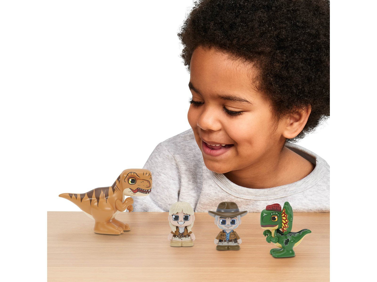 Tile Town Jurassic world park Magnetic tiles playset 70 pcs