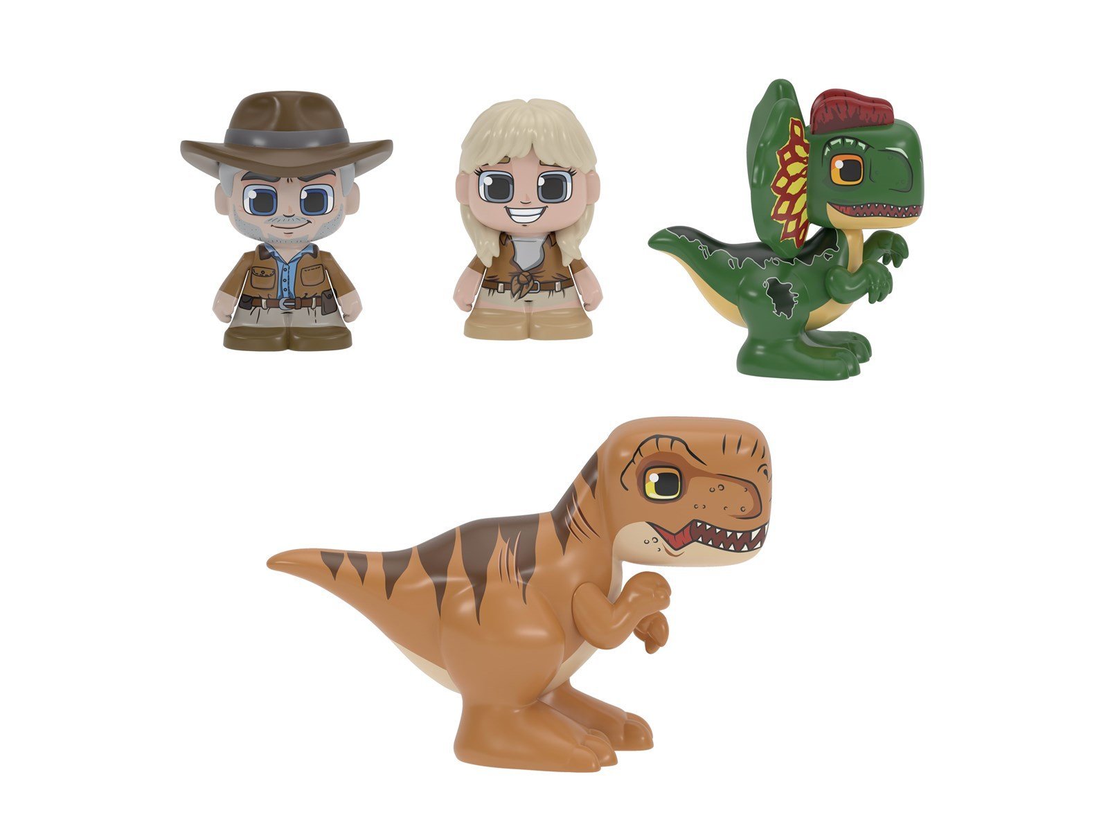 Tile Town Jurassic world park Magnetic tiles playset 70 pcs