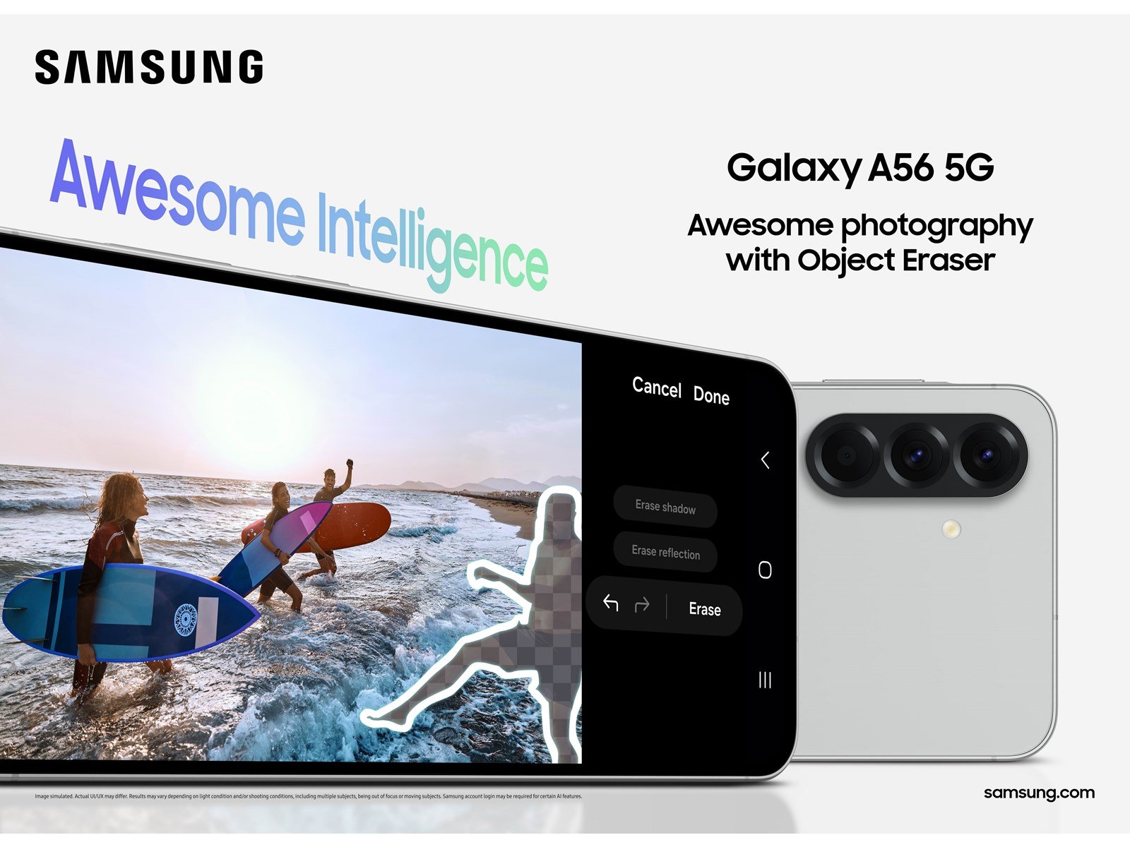 Samsung Galaxy A56 5G 256GB/8GB - Awesome Graphite