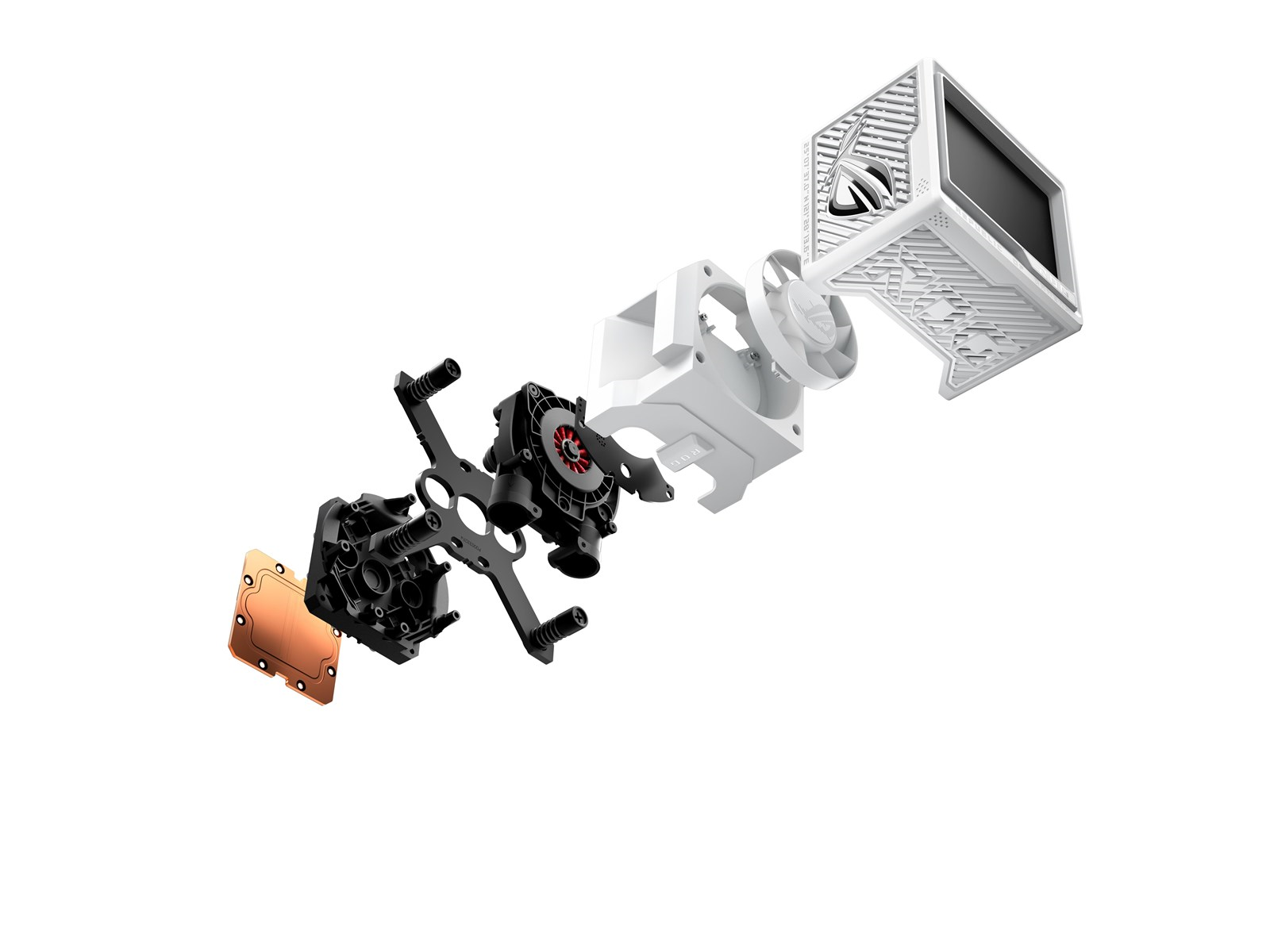 ASUS ROG RYUJIN III 360 ARGB EXTREME WHT - CPU-Wasserkühlung - Max 36 dBA