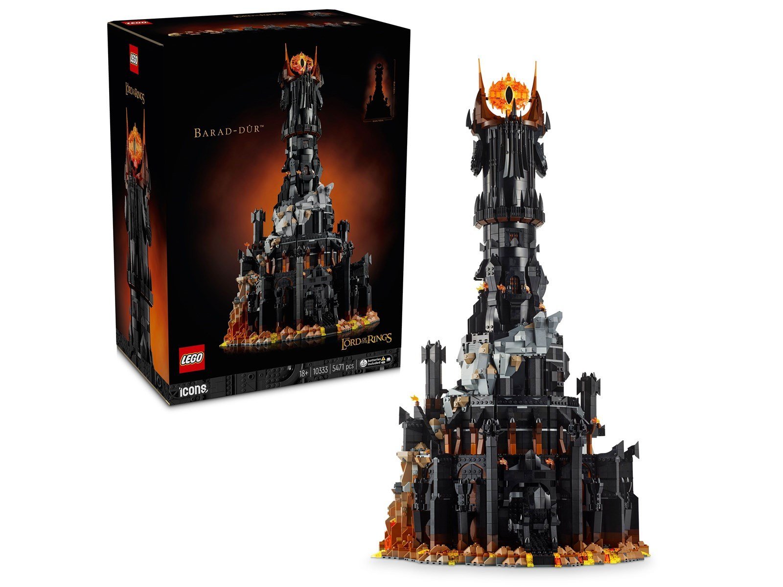 LEGO Icons 10333 Der Herr der Ringe: Barad-dûr™