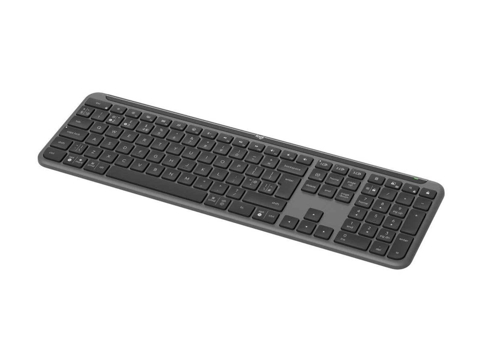 Logitech Signature Slim K950 - Tastaturen - Deutsch - Grau