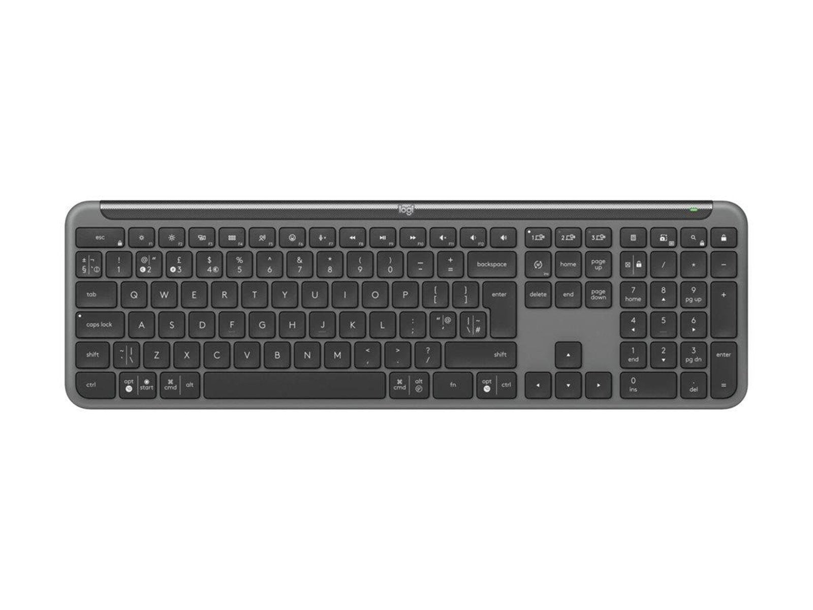 Logitech Signature Slim K950 - Tastaturen - Deutsch - Grau