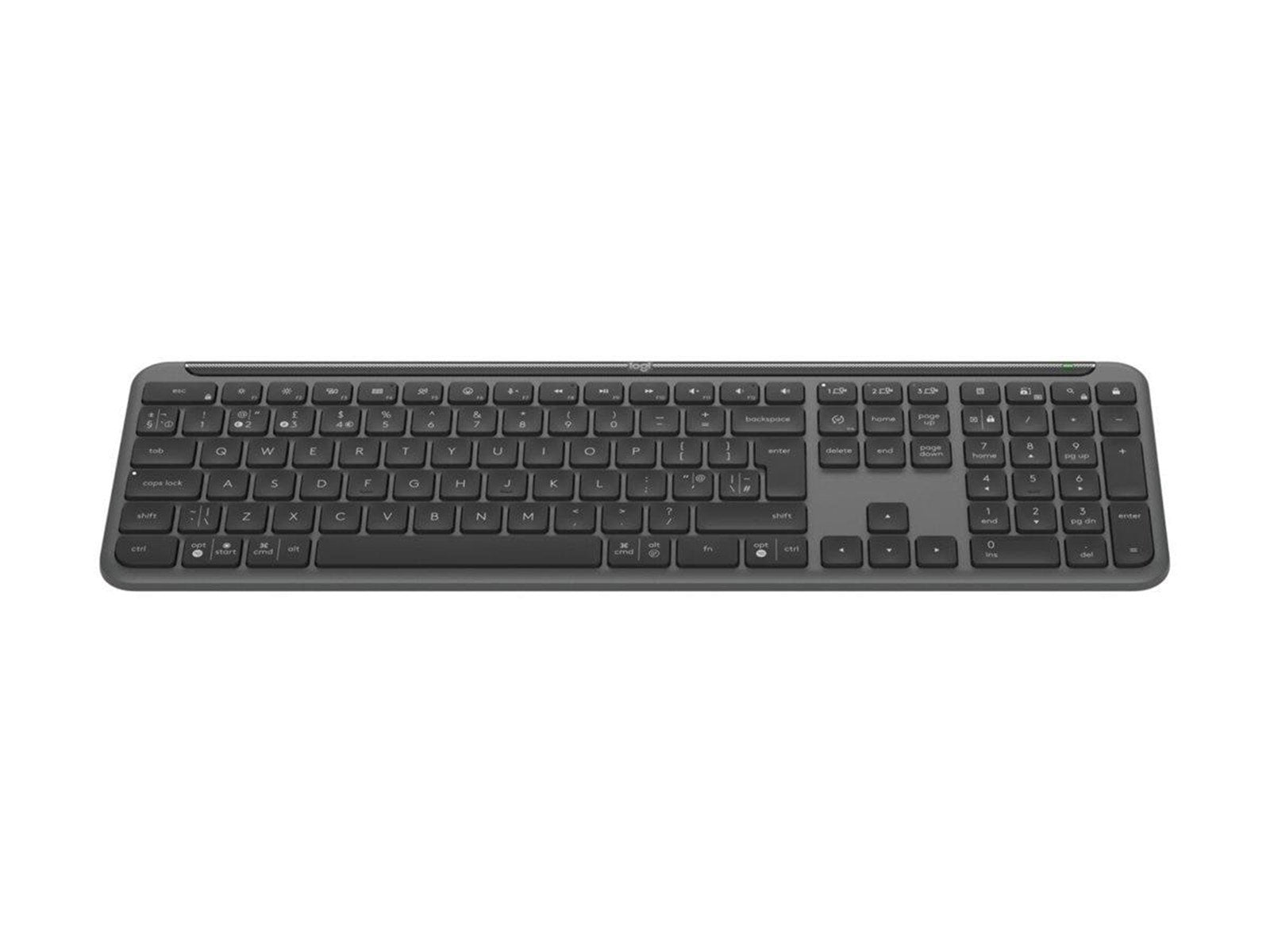 Logitech Signature Slim K950 - Tastaturen - Deutsch - Grau