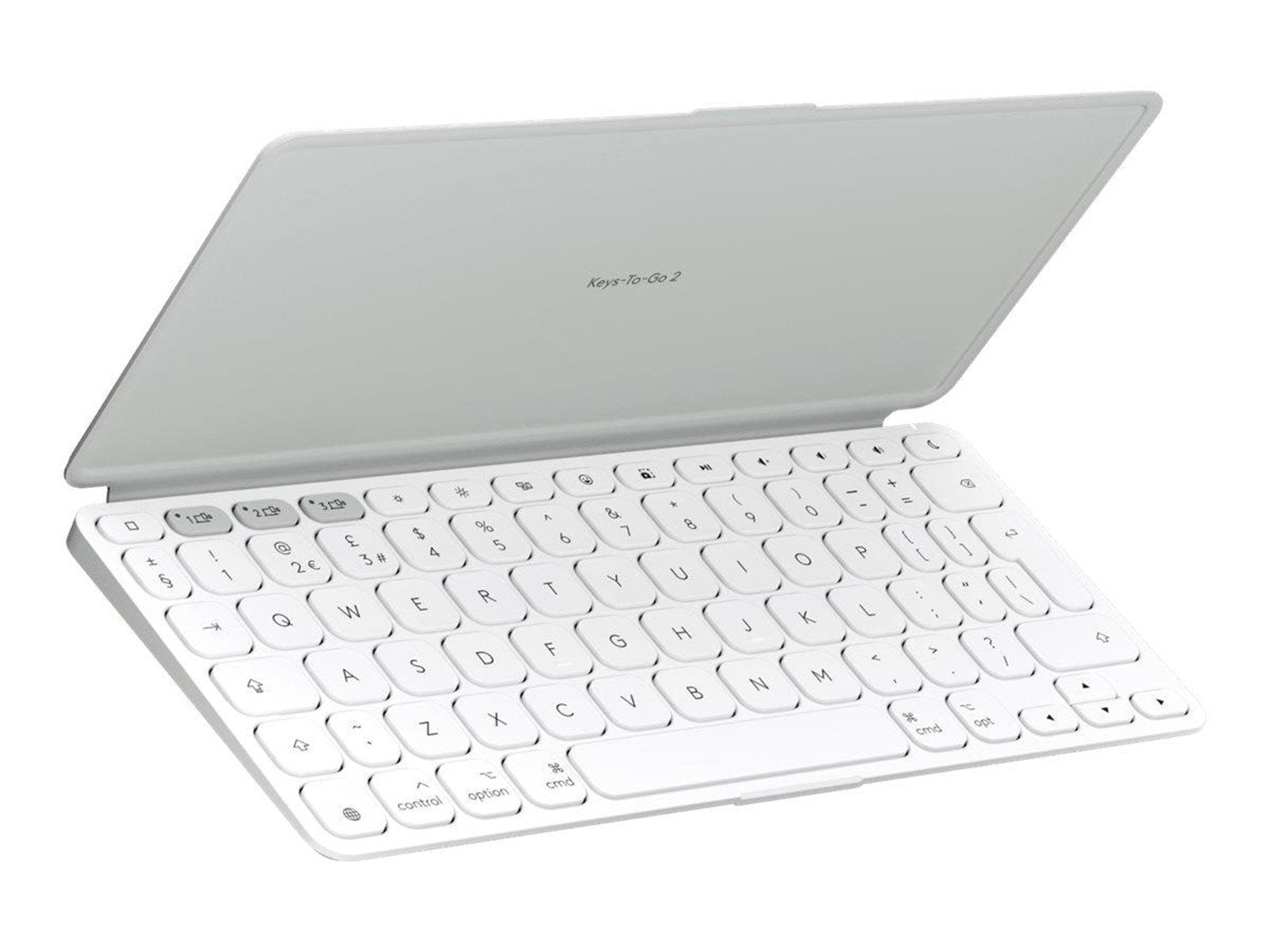 Logitech Keys-To-Go 2 for iPad - Tastaturen - Universal - Weiss