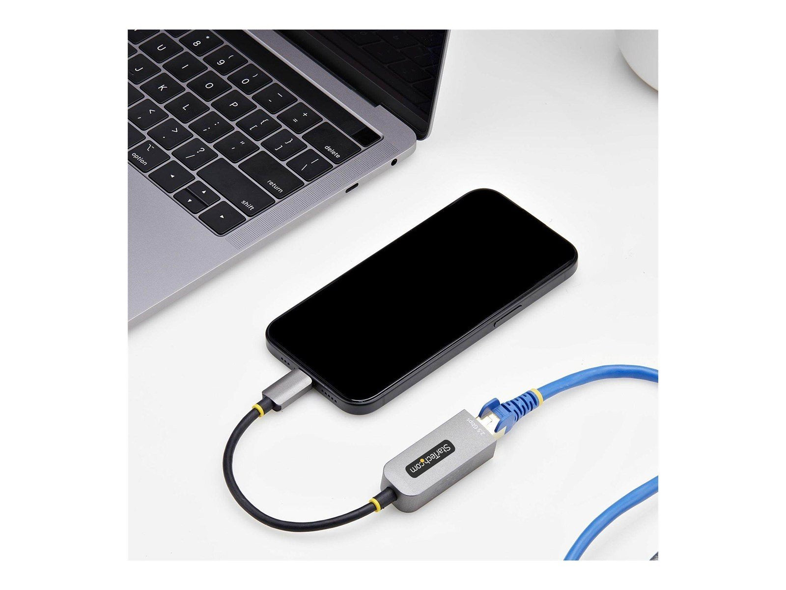 StarTech.com 2.5GbE USB-C to Ethernet Adapter - network adapter - USB-C 3.2 Gen 1 / Thunderbolt 3 - 10M/100M/1G/2.5 Gigabit Ethe