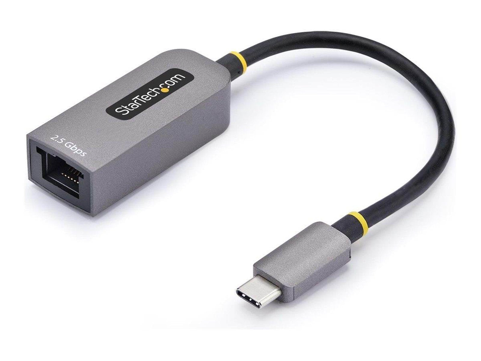 StarTech.com 2.5GbE USB-C to Ethernet Adapter - network adapter - USB-C 3.2 Gen 1 / Thunderbolt 3 - 10M/100M/1G/2.5 Gigabit Ethe