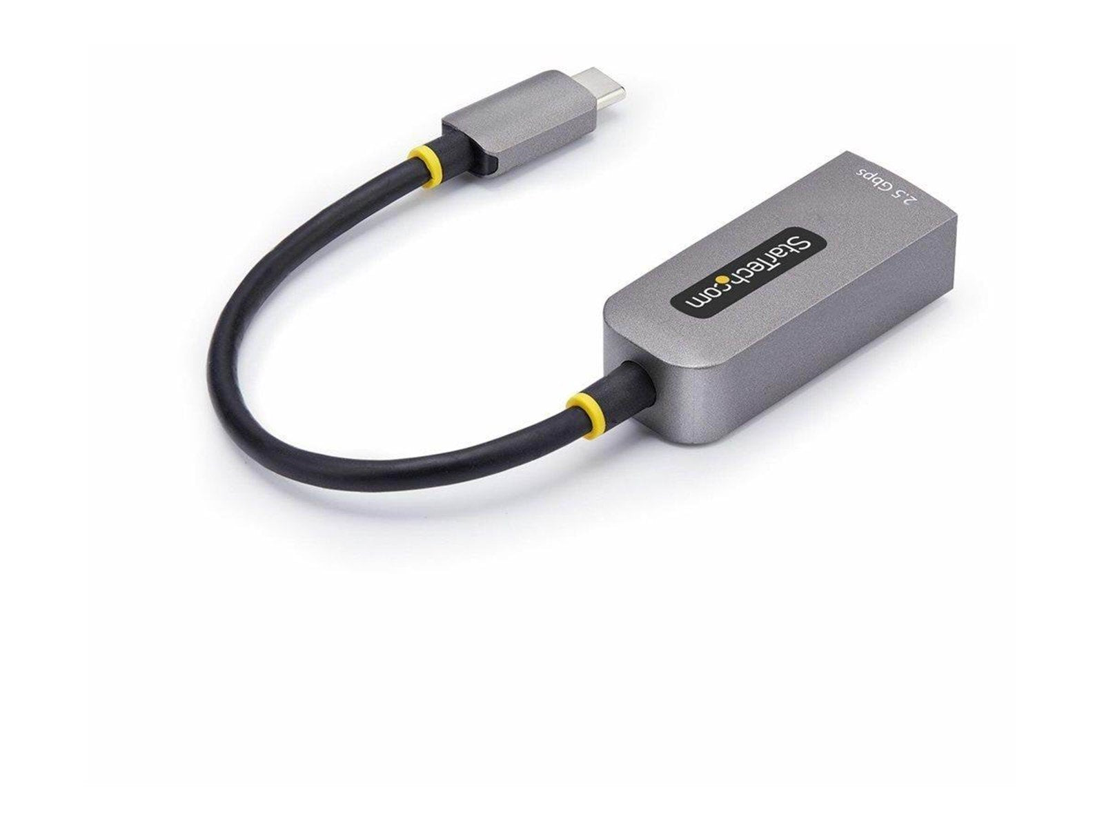 StarTech.com 2.5GbE USB-C to Ethernet Adapter - network adapter - USB-C 3.2 Gen 1 / Thunderbolt 3 - 10M/100M/1G/2.5 Gigabit Ethe