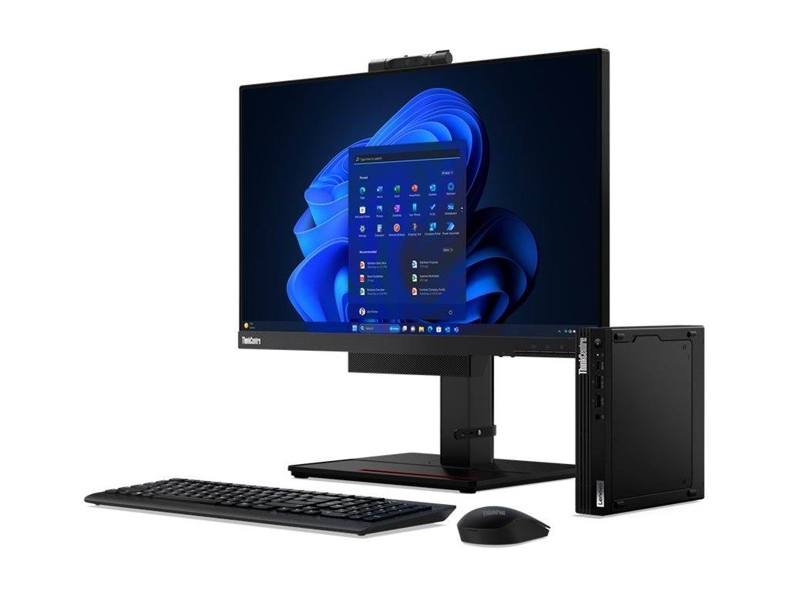 Lenovo ThinkCentre M70q Gen4 - tiny Core i5 13400T 1.3 GHz - 16 GB - SSD 512 GB - German