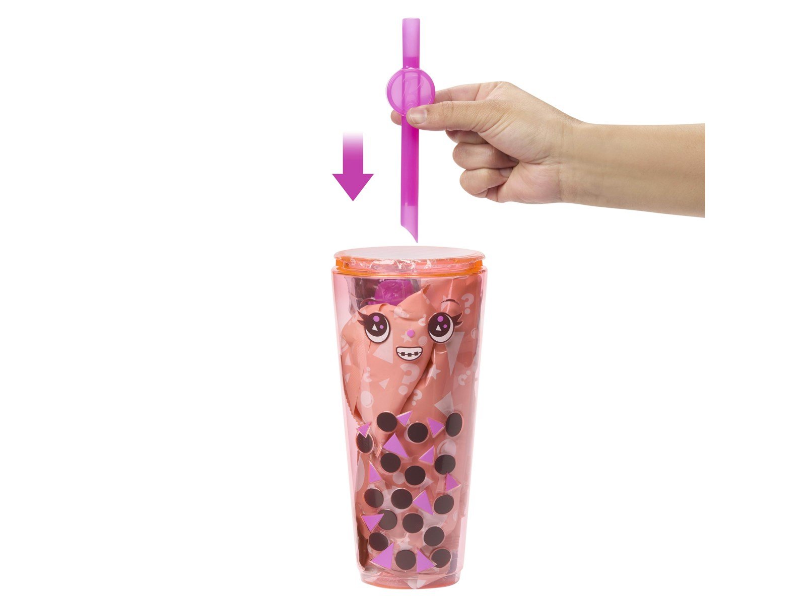 Barbie Pop Reveal Bubble Tea Mango Mochi