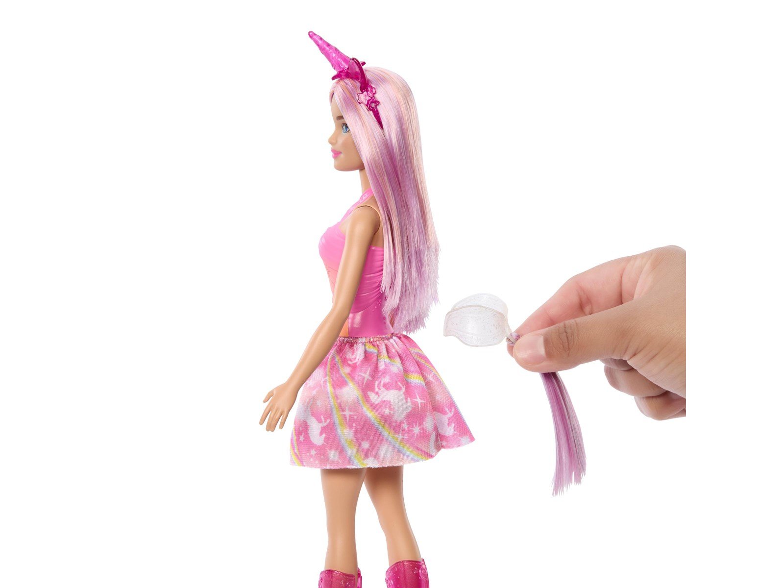 Barbie A Touch of Magic Unicorn Doll - Pink