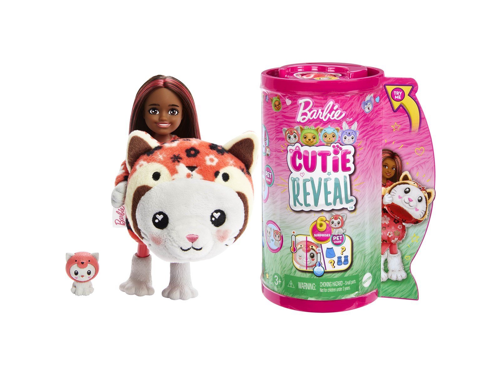 Barbie Cutie Reveal Chelsea Doll Kitten