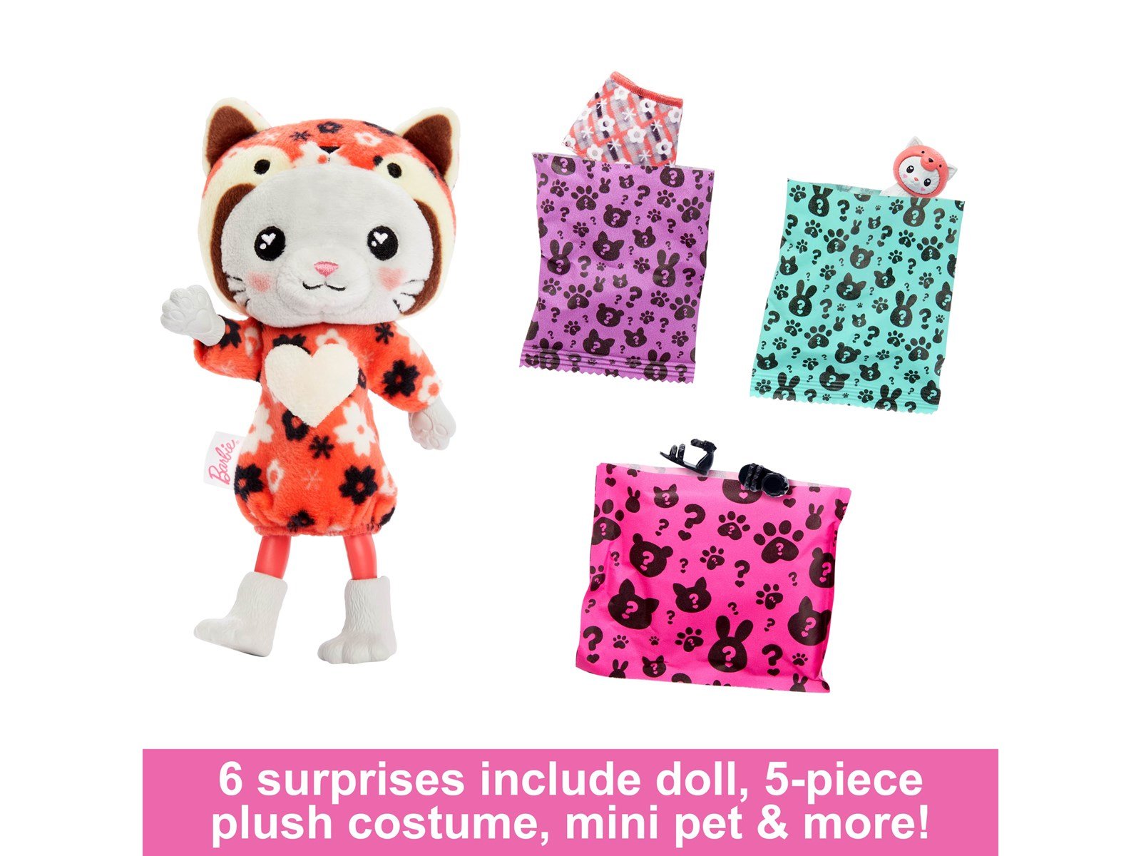 Barbie Cutie Reveal Chelsea Doll Kitten