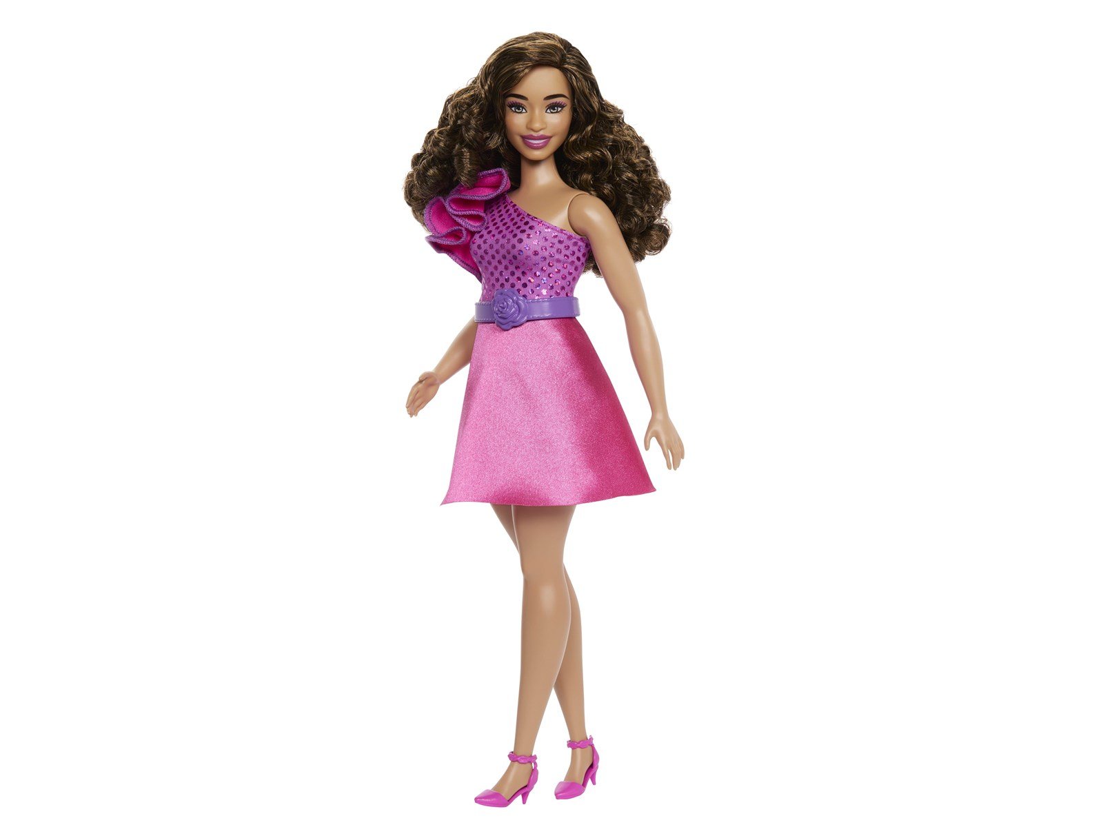 Barbie Fashionistas Doll 225 Curvy With Brown Hair
