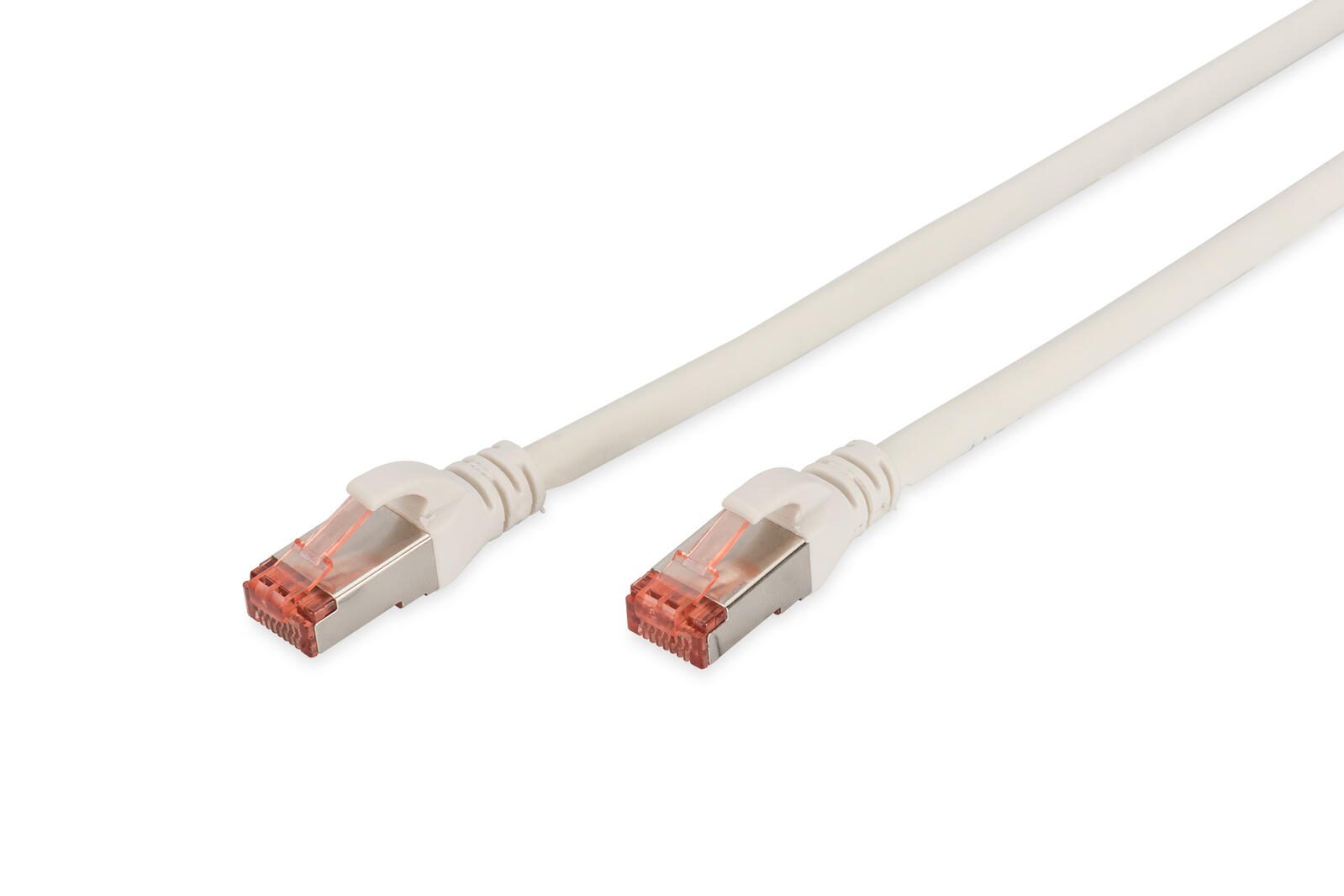 DIGITUS Patch-Kabel RJ-45 (M) zu RJ-45 (M) 3m Kupfer S/FTP Cat 6 weiß (DK-1644-030/WH)