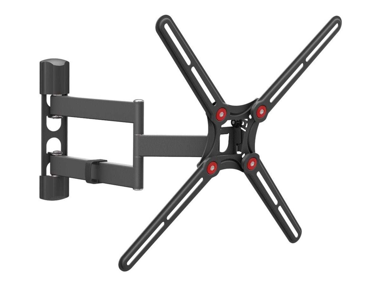 Barkan BM343 bracket - full-motion - for LCD display/ curved LCD display - black 40 kg 65