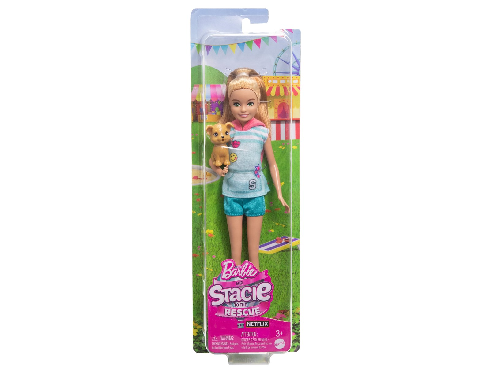 Barbie Stacie Doll With Pet Dog