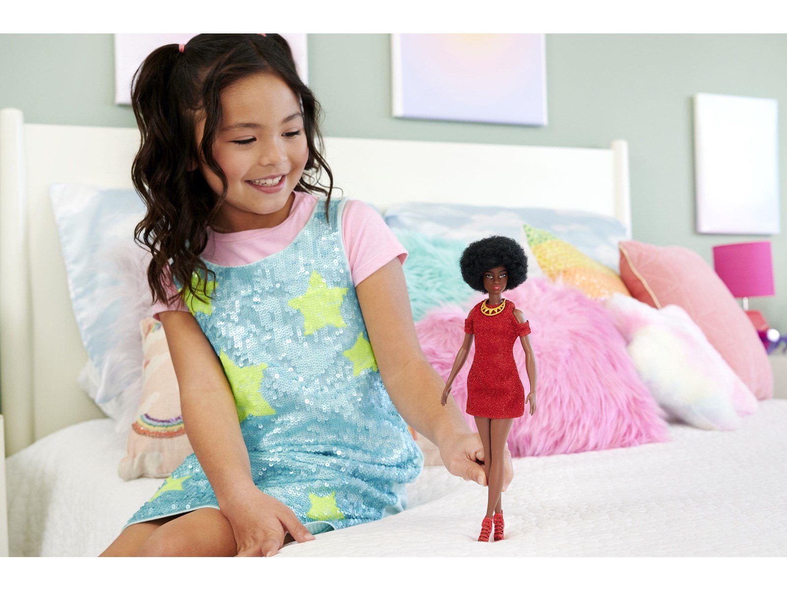 Barbie Fashionistas Doll 221 With Natural Black Hair
