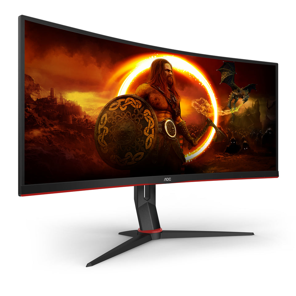 AOC 86,0cm (34")  CU34G2X/BK 21:09 2xHDMI+DP+USB Curved