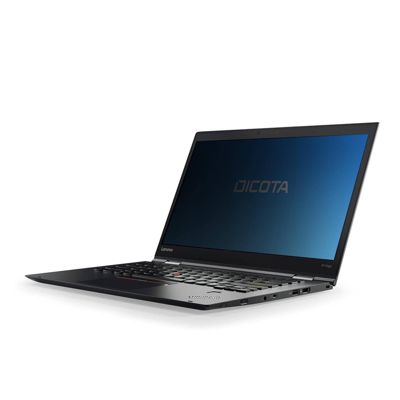 DICOTA Secret 2-Way, Sicherheits-Bildschirmfilter für Lenovo ThinkPad X1 Yoga