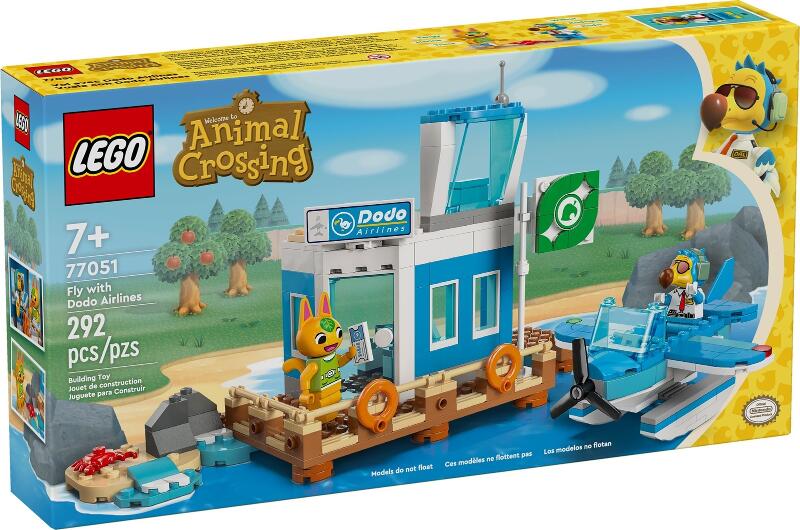 LEGO® Animal Crossing Flieg mit Dodo Airlines
