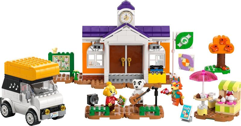 LEGO® Animal Crossing K.K. spielt auf dem Festplatz