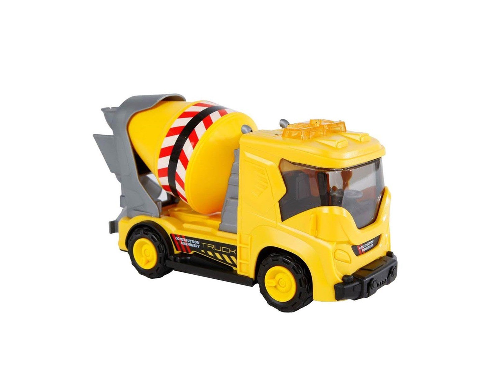 2-Play Traffic - 2-Play Work Vehicle Concrete Mixer Friction with Light and Sound