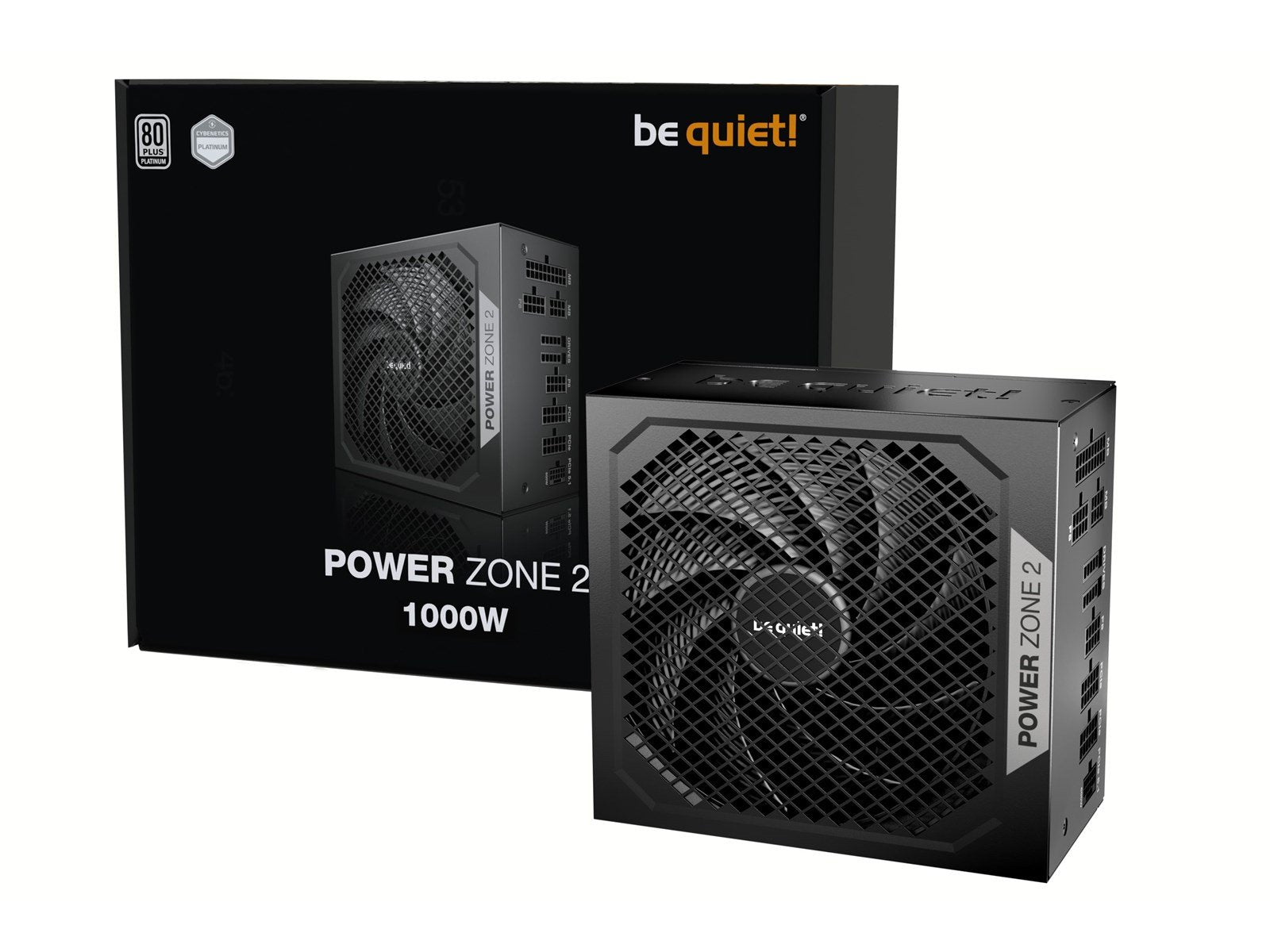 be quiet! POWER ZONE 2 1000W Netzteile - 1000 Watt - 140 mm - ATX 3.1 - 80 Plus Platinium
