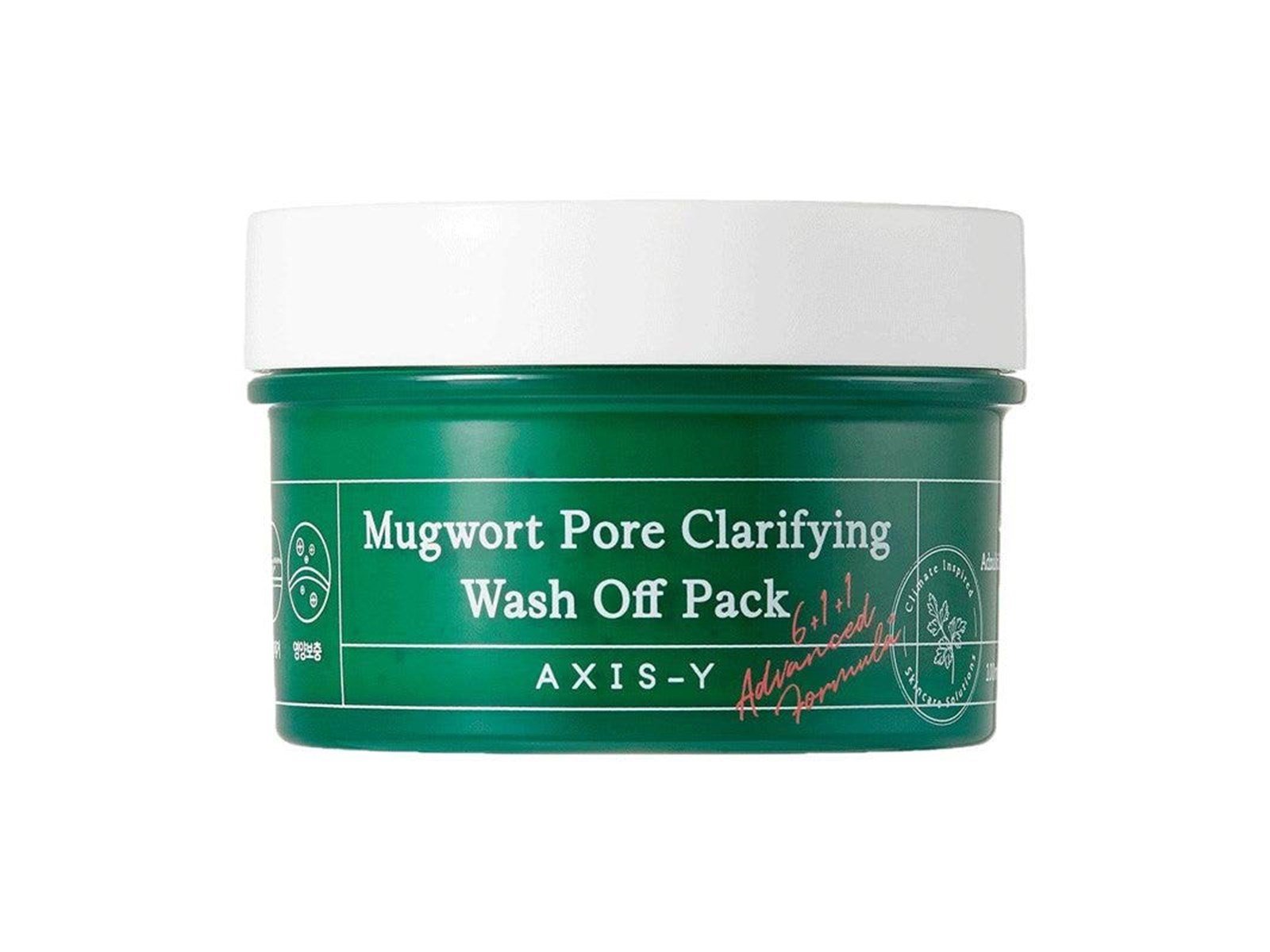 AXIS-Y Mugwort Pore Clarifying Wash Off Pack 100ml