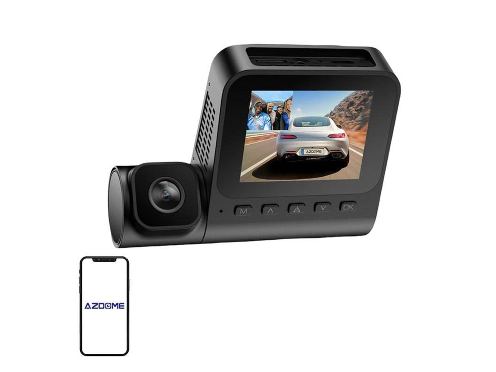 Azdome V600-2CH 1080p video recorder G-sensor