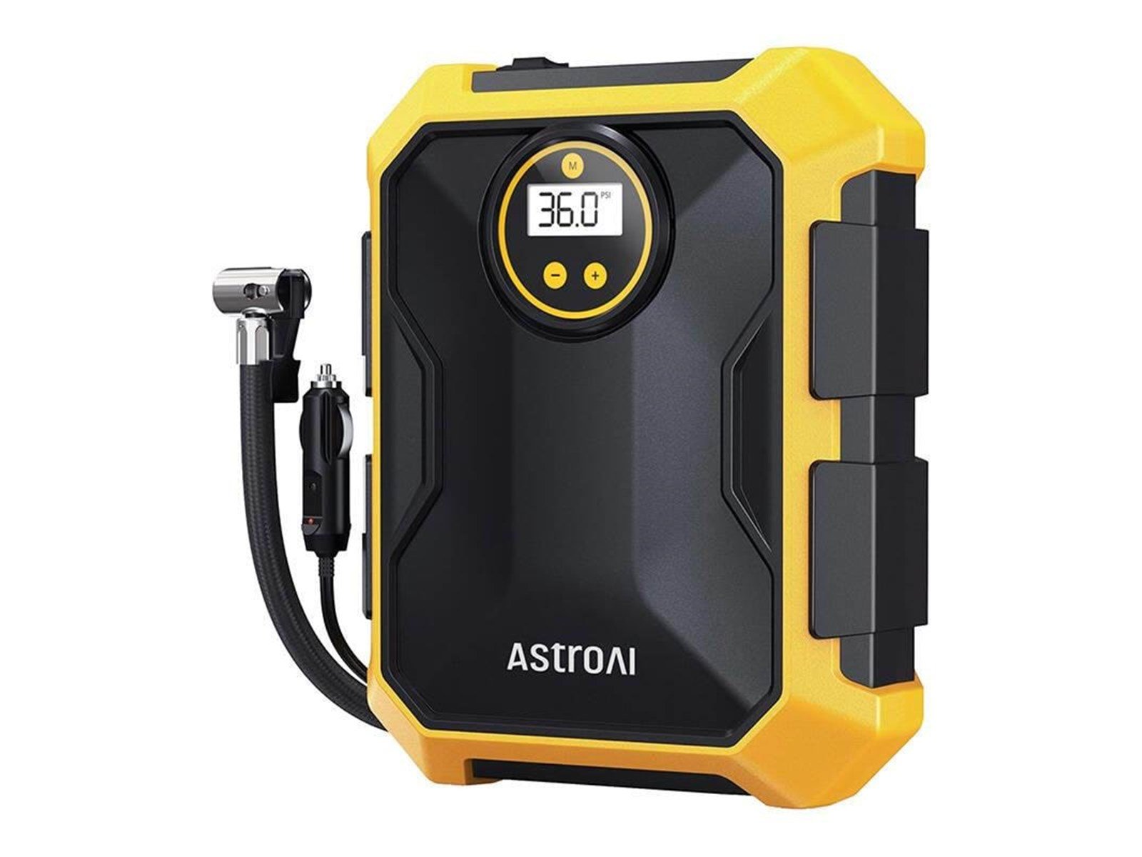 AstroAI CZK-3674 12V DC 100PSI Air Compressor (Yellow)