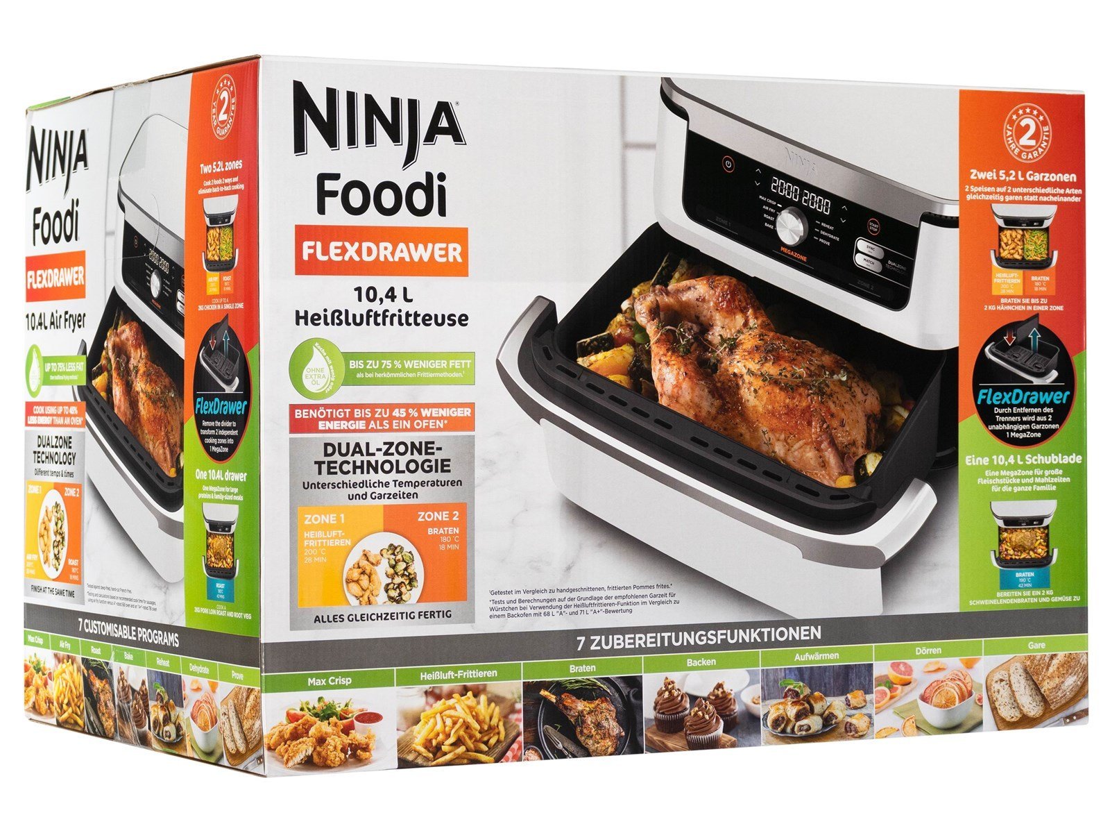 Ninja AF500EUWH Flex Drawer