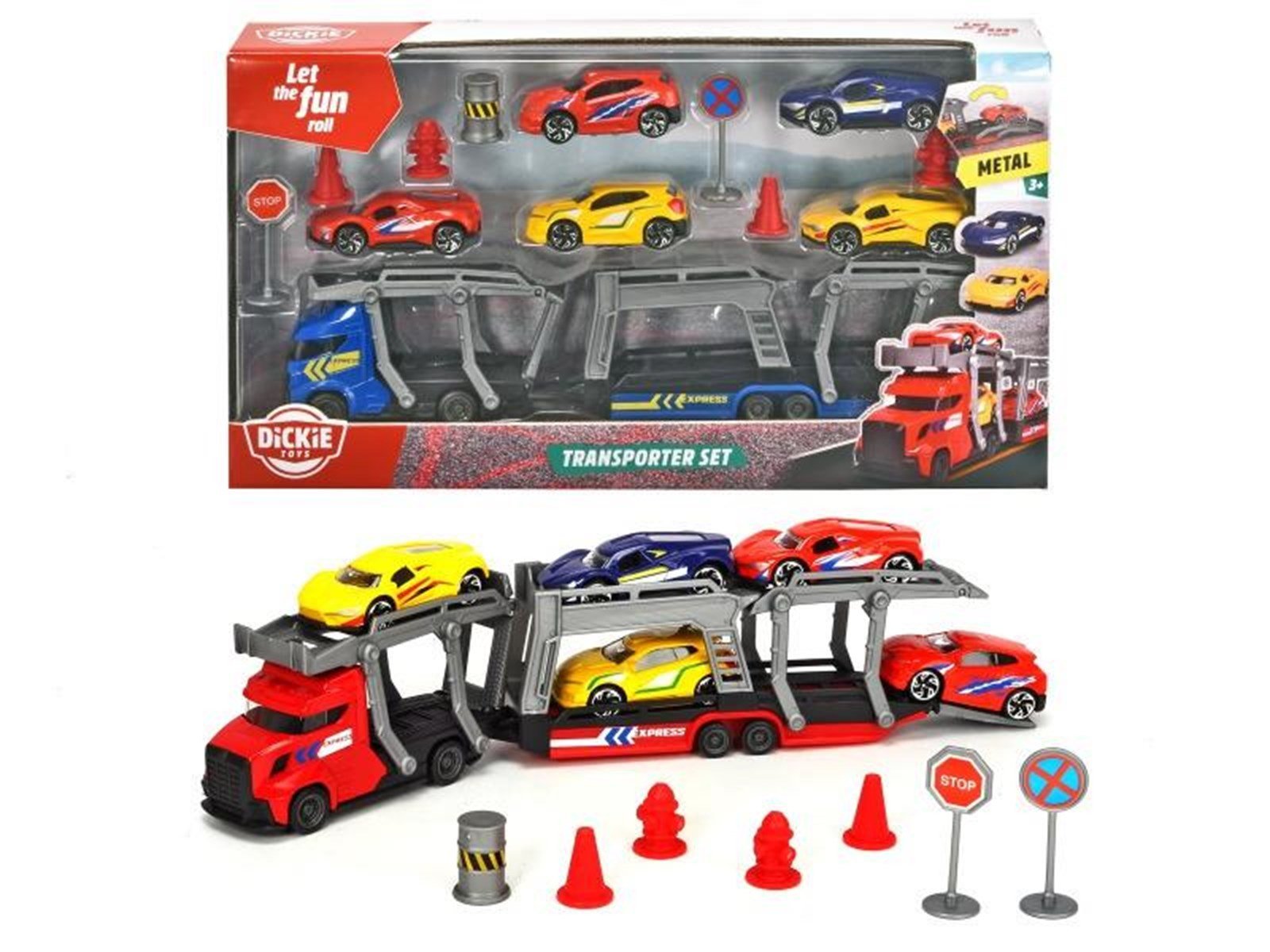 Dickie Transporter Set
