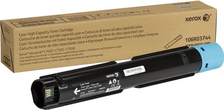 Xerox Original VersaLink C7020/C7025/C7030 Toner cyan 9.800 Seiten (106R03744)