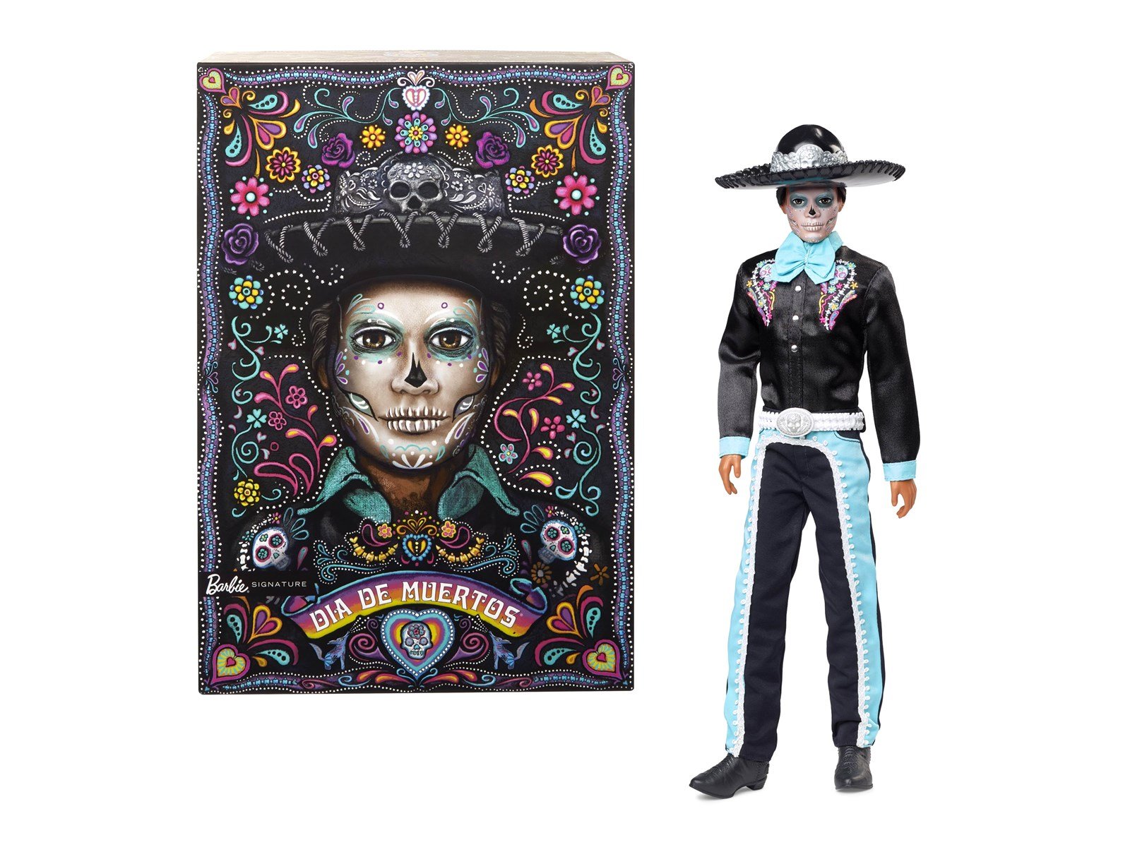 Barbie Ken Dia de Muertos Doll