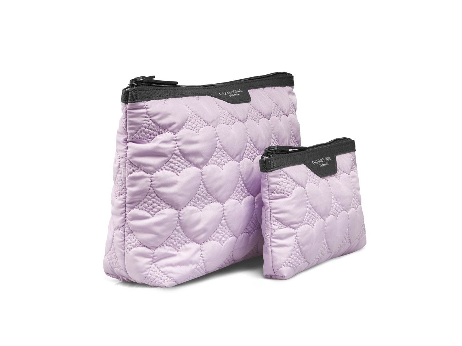Gillian Jones Urban Travel 2-Piece Set - Purple Hearts