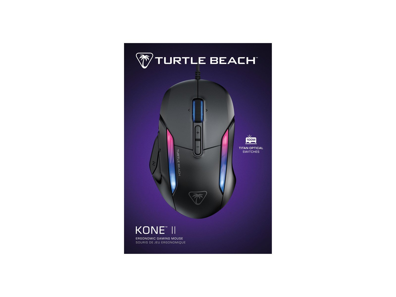 Turtle Beach Kone II - Gaming Maus (Schwarz)