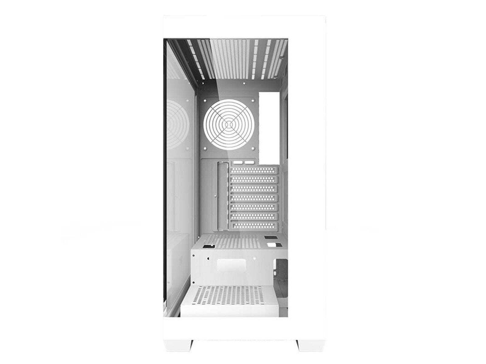 Darkflash Computer case DS900 (white) - Gehäuse - Miditower - Weiß