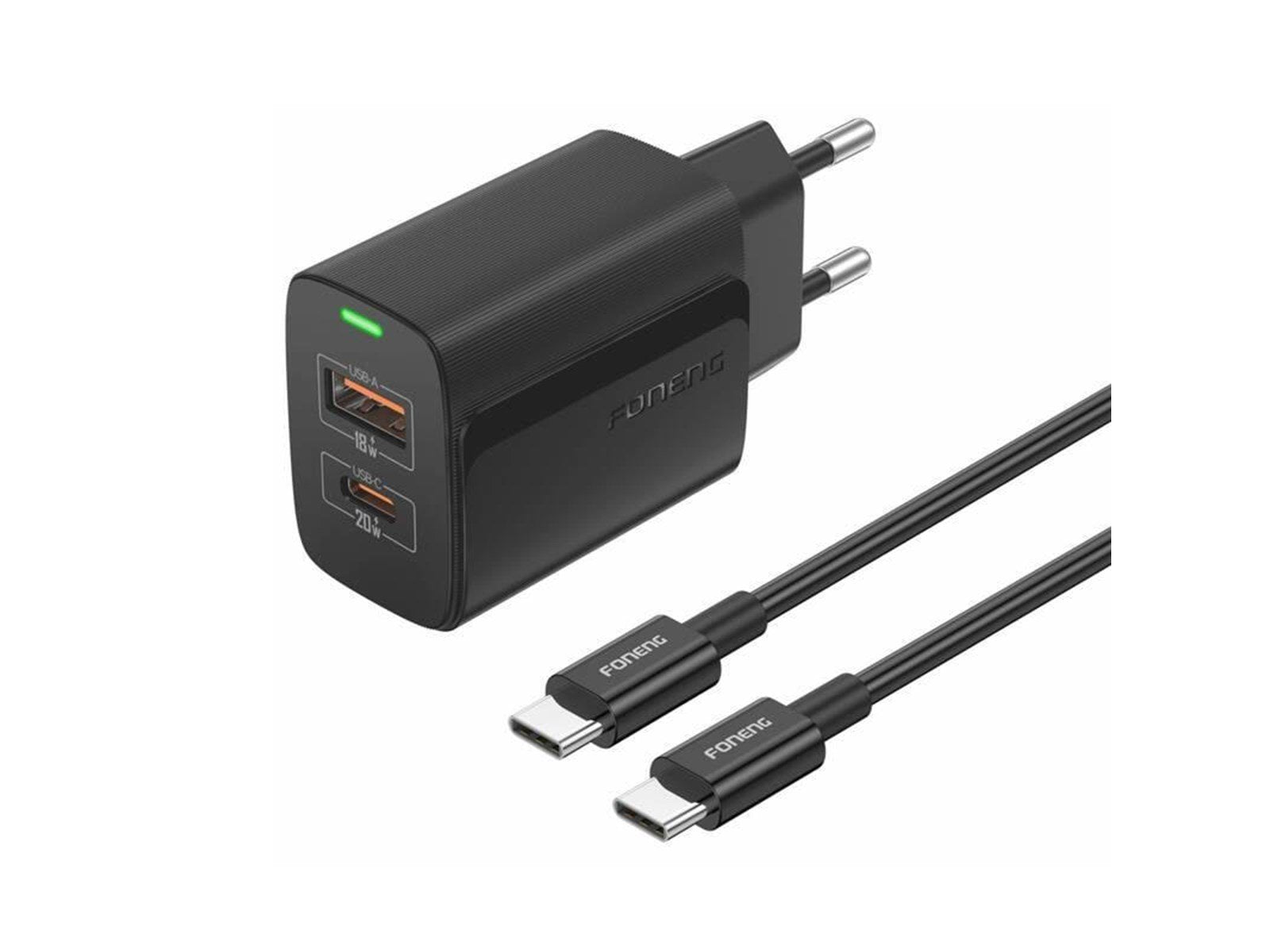 Foneng EU66 A+C 2 Charger Black
