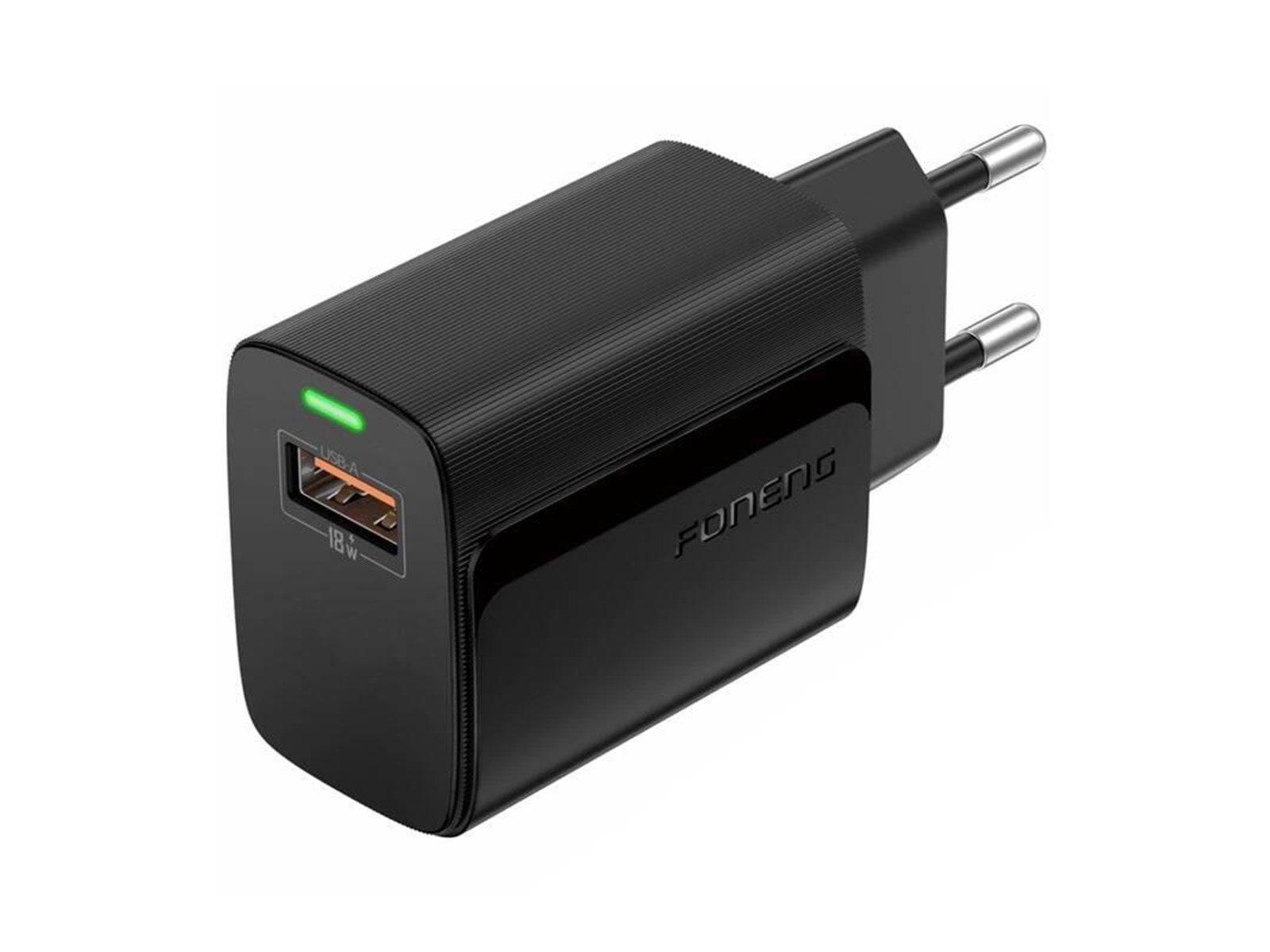 Foneng EU64 USB-A Charger Black
